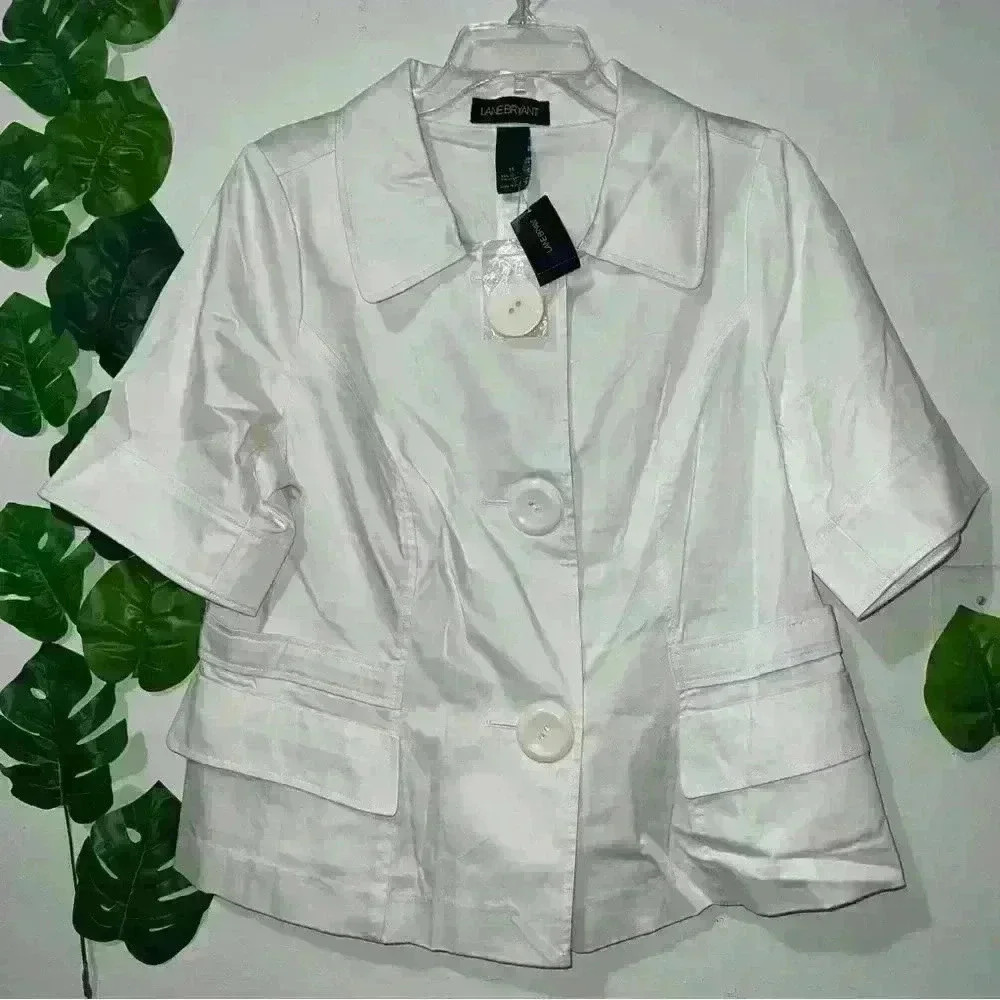 Lane Bryant blazer top coat 16